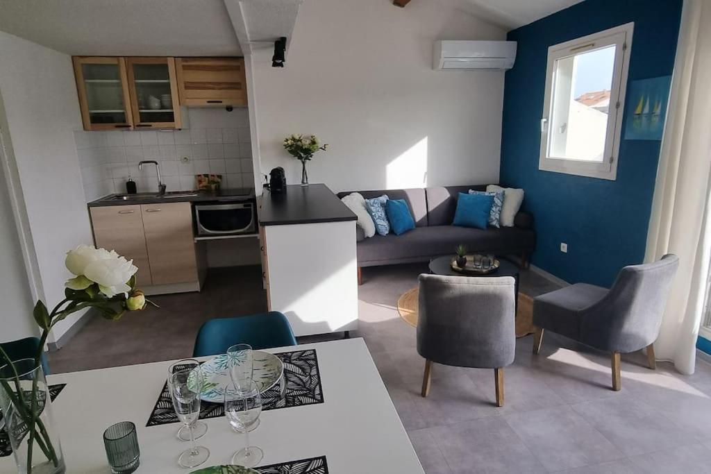 세테 L'Ophelia Duplex Dernier Etage Balcon Centre Climatisation 아파트 외부 사진