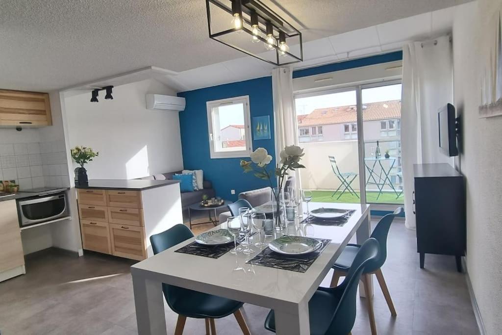 세테 L'Ophelia Duplex Dernier Etage Balcon Centre Climatisation 아파트 외부 사진